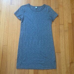 Old Navy Heather Grey T Shirt Dress